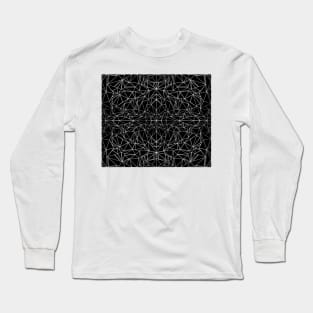 Polygonal Pattern Long Sleeve T-Shirt